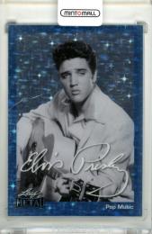 2024 Leaf Elvis Icons Collection Elvis Presley Elvis Presley #LPM-9 1960 Leaf Pop Music Platinum Blue Stars Parallel【2/9】