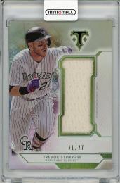 2018 TOPPS Triple Threads Trevor Story Game Used Memorabilia【21/27】