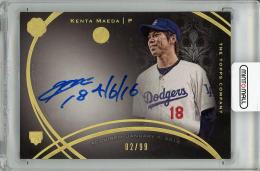 【表面右側微スレあり】2016 TOPPS The MINT Kenta Maeda Autograph (RC)【02/99】