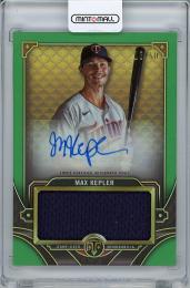 【表面右上角若干難あり】2022 TOPPS Triple Threads Max Kepler Autograph & Game Used Memorabilia【16/50】
