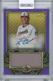 2022 TOPPS Triple Threads Patrick Corbin Autograph & Game Used Memorabilia【11/75】
