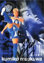 2000 Future Bee 女子プロレス プロレス 前川久美子 直筆サインカード 009