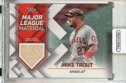 2022 Topps Series 2 Mike Trout Major League Materials #MLMMT
