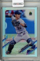 2021 TOPPS CHROME NPB 東京ヤクルトスワローズ #138 Refractor RC 内山壮真