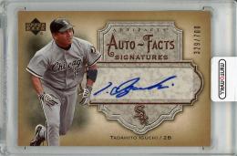 2006 UPPER DECK Artifacts Tadahito Iguchi Autograph【329/700】