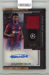 2023-24 Topps Museum Collection UEFA Champions League Alejandro Balde Autograph Patch Card【1/10】 FC Barcelona