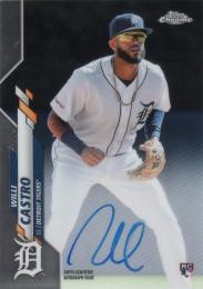 2020 Topps Chrome  Willi Castro Autographs