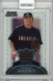 2005 TOPPS Bowman Sterling Hideki Matsui 2004 ALL-STAR Workout Jersey