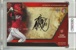 2021 BBM 広島カープ 西川龍馬 直筆サインカード【007/110】