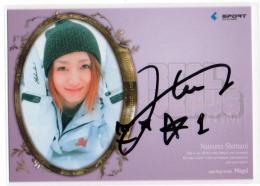 2009 BBM Real Venus  モーグル 新谷奈津美 直筆サインカード 40/150