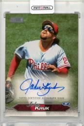2021 TOPPS Stadium Club John Kruk Autographs #SCBAJKR Philadelphia Phillies