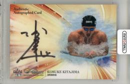 2020 BBM INFINITY 北島康介 直筆サインカード 横版【05/85】 水泳