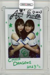 BBM プロ野球チアリーダーカード DANCING HEROINE 舞 2023	AI & YUIKA	コンボ直筆サインチェキ	10/10