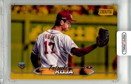 2024 TOPPS NPB STADIUM CLUB 古謝樹 #127 Base Gold Parallel【46/50】 楽天