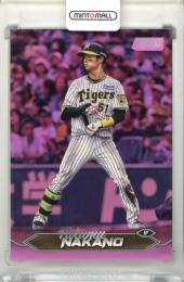 2024 TOPPS NPB STADIUM CLUB 中野拓夢 #25 Base Pink Parallel【28/75】 阪神