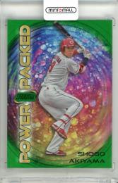 2024 TOPPS NPB STADIUM CLUB 秋山翔吾 #PP-11 POWER PACKED Green Parallel【68/99】 広島