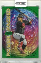 2024 TOPPS NPB STADIUM CLUB 鈴木大地 #PP-15 POWER PACKED Green Parallel【81/99】 楽天