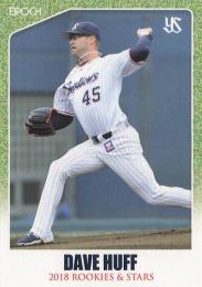 2018 EPOCH 東京ヤクルトスワローズ ROOKIES & STARS #28 ハフ レギュラーカード