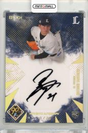 2024 EPOCH NPB 武内夏暉 直筆サインカード【13/29】 埼玉西武ライオンズ