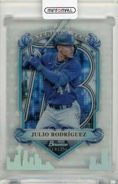 2024 Topps Bowman Sterling Julio Rodriguez Sterling Tek #ST18【96/99】