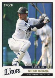 2018 EPOCH NPBプロ野球 #66 秋山翔吾(西武) レギュラーカード