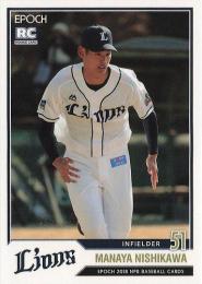 2018 EPOCH NPBプロ野球 #68 西川愛也(西武) レギュラーカード RC