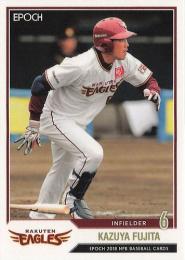 2018 EPOCH NPBプロ野球 #91 藤田一也(楽天) レギュラーカード