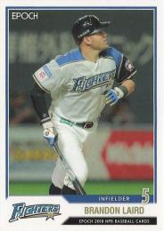 2018 EPOCH NPBプロ野球 #164 レアード(日本ハム) レギュラーカード