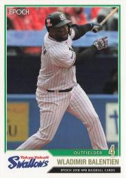 2018 EPOCH NPBプロ野球 #419 バレンティン(ヤクルト) レギュラーカード