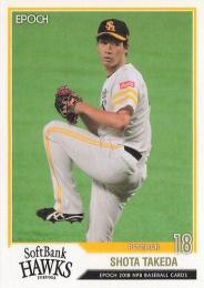 2018 EPOCH NPBプロ野球 #5 武田翔太(ソフトバンク)【パラレル版】レギュラーカード