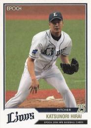 2018 EPOCH NPBプロ野球 #45 平井克典(西武)【パラレル版】レギュラーカード