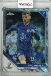 2021-22 Topps Chrome UEFA Champions League Chelsea FC Timo Werner Base Silver Mini-Diamond(パラレル版) 261/275
