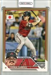 2023 Topps Japan Edition Corbin Carroll Gold【02/25】 Arizona Diamondbacks