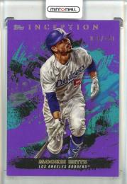 2021 Topps Inception Mookie Betts Purple【008/150】 Los Angeles Dodgers