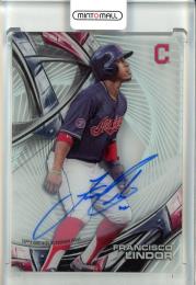 2016 Topps High Tek Francisco Lindor Autographs Cleveland Guardians