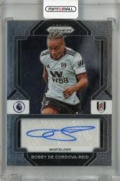 2022-23 Panini Prizm Premier League Bobby De Cordova-Reid Signatures #42 Auto ※裏面傷あり Fulham