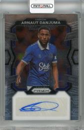 2023-24 Panini Prizm Premier League Arnaut Danjuma Signatures #18 Auto ※汚れあり Everton