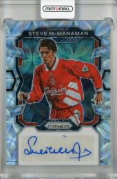 2023-24 Panini Prizm Premier League Steve McManaman Signatures Choice Prizms #25 Auto ※汚れあり Liverpool FC