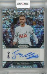 2023-24 Panini Prizm Premier League James Maddison Penmanship Breakaway Prizms #31 Auto ※裏面傷あり Tottenham Hotspur