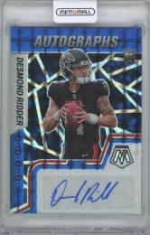 2022 PANINI Mosaic Rookie Autographs Mosaic Blue / DESMOND RIDDER(Atlanta Falcons) 【60/99】