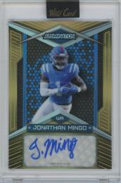 2023 WILD CARD Alumination Draft Football Autographs Gold / JONATHAN MINGO(Carolina Panthers) 【14/50】