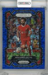 2023-24 Panini Prizm Premier League Mohamed Salah Breakaway Prizms Blue #73 ※裏面初期傷あり【12/99】 Liverpool FC