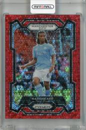 2023-24 Panini Prizm Premier League Nathan Ake Breakaway Prizms Red #10 ※状態難【07/49】 Manchester City