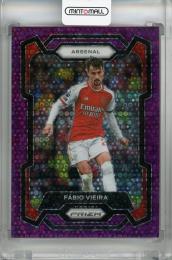 2023-24 Panini Prizm Premier League Fabio Vieira Breakaway Prizms Purple #34 ※へこみあり【13/25】 Arsenal