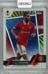 2022-23 Topps Chrome UEFA Club Competitions Marcus Rashford Base Hero Variation #7 ※初期傷あり Manchester United