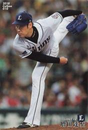 2018 カルビー プロ野球チップス 第1弾 #010 増田達至(西武) レギュラーカード