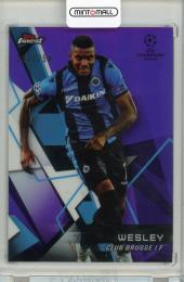 2018-19 Topps Finest UEFA Champions League Club Brugge Wesley Base Purple(パラレル版) 103/250
