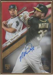 2019 Topps Gold Label  Nick Martini Autographs 23/25