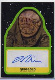 2017 TOPPS Star Wars Journey To The Last Jedi	Autograph	Scott Richardson (Quiggold)