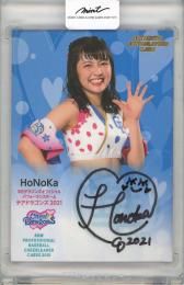 BBM 2021 DANCING HEROINE 華	HoNoKa	直筆サインカード	22/90